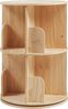 Drehbares Bücherregal Chasek 65x44 cm Kiefernholz Natur [en. casa] Bild 5