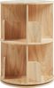 Drehbares Bücherregal Chasek 65x44 cm Kiefernholz Natur [en. casa] Bild 2