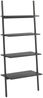 vidaXL Leiterregal mit 4 Böden Schwarz 64x34x150,5 cm 336375 Bild 2