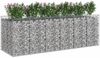 vidaXL Gabionen-Hochbeet 3 pcs Silber 3422227 Bild 3