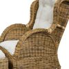 Ohrensessel mit Hocker dago-Honig Bild 3