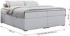 Boxspringbett - Doppelbett mit Multipocket-Matratze - BESS -180x200 - Weiß Kunstleder - H3 Bild 5