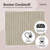 Lycce Dekokissen Kissenbezug 2er Set CORD Stoff (50 x 50 cm) - made in EU Bild 4