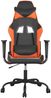 vidaXL Gaming-Stuhl Schwarz und Orange Kunstleder 3143647 Bild 3