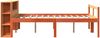 vidaXL Massivholzbett ohne Matratze Wachsbraun 150x200 cm Massivholz 3321984 Bild 5