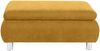 Hocker Kaye Bezug Veloursstoff Metallfuß verchromt / mais 23121 Bild 2