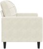 vidaXL Sessel Creme 60 cm Samt 4007612 Bild 5