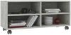 vidaXL TV-Schrank mit Rollen Betongrau 90x35x35 cm Holzwerkstoff 800184 Bild 3