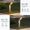 Mai & Mai LED Außen-Stehlampe LED Wegeleuchte IP65 Gartenlampe Standleuchte für Außen 6W 3000K Bild 3