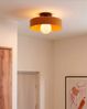 Deckenlampe LUGUSE Glas Orange Bild 3