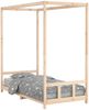 vidaXL Kinderbett 90x190 cm Massivholz Kiefer 834516 Bild 2