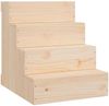 vidaXL Haustiertreppe 40x49x47 cm Massivholz Kiefer 822466 Bild 2