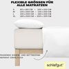 Schlafgut Spannbettlaken EASY Jersey Elasthan Boxspring, Jersey, Gummizug: rundum, (1 Stück), MADE IN GREEN by OEKO-TEX® Bild 3