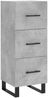 vidaXL Highboard Betongrau 34,5x34x180 cm Holzwerkstoff 3198877 Bild 5