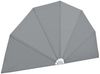vidaXL Faltbarer Terrassen-Seitenfächer Grau 200 cm 44576 Bild 5
