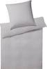 Elegante Bettwäsche Solid Stripe, Mako-Jersey, 2 teilig, angenehmes Hautgefühl Bild 4