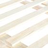 vidaXL Palettenbett Massivholz Kiefer 90×200 cm 285234 Bild 5