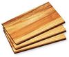 Kesper Frühstücksbrettchen, 3er Pack, Akazienholz natur, 15 x 23 x 1 cm Bild 2