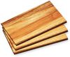 Kesper Frühstücksbrettchen, 3er Pack, Akazienholz natur, 15 x 23 x 1 cm Bild 3