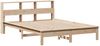 vidaXL Massivholzbett ohne Matratze 150x200 cm Kiefernholz 3309734 Bild 3