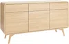 Vente-unique - Sideboard mit 3 Türen & 3 Schubladen - Holzfarben - JALEMO Bild 3