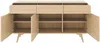 Vente-unique - Sideboard mit 3 Türen & 3 Schubladen - Holzfarben - JALEMO Bild 4