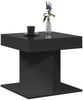 LED-Couchtisch, Sofatisch Schwarz 50x50x45 cm Holzwerkstoff Bild 5
