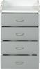 Inter Link Rollcontainer Inter Link Rollcontainer Rollkommode Schreibtischschrank 40 x 65 x 36 Bild 4
