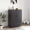 vidaXL Highboard Schwarz 67x39x95 cm Stahl 841805 Bild 3
