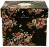 DUO FLORAL Fassbecher 430 ml VINTAGE FLOWERS BLACK New Bone China Porzellan Bild 3