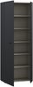 Schuhschrank >NET306< 5 Böden, schwarz - 68,7x181,1x36,5cm (BxHxT) Bild 5