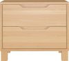 Nachttisch Buche Nachtkästchen Bettkommode Nachtschrank mit Schublade 90.20-K43 Bild 5
