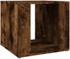 vidaXL Nachttisch Räuchereiche 41x40x36 cm Holzwerkstoff 816549 Bild 2