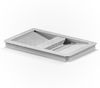 Hailo 1075965 ReadyBin 10 L 226x160x350 mm incl. Wandhalter hellgrau Bild 4