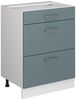 Küchenfront R-Line Blau-Grau 59.6 x 70.4 cm Möbelfront für den Schubladenunterschrank Vicco Bild 5