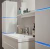 HOME DELUXE Badmöbel-Set 'WANGEROOGE BIG - XL' mit LED-Beleuchtung, Weiß Bild 2