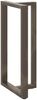 vidaXL Bartischbeine T-Form 2 Stk. Naturstahl 60x35x(110-111) cm Stahl 4013107 Bild 4
