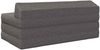 vidaXL Klappsofa Bett Hellgrau 120 x 60 x 49 cm Stoff 900034 Bild 4