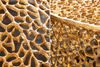 riess-ambiente Couchtisch ABSTRACT LEAF 80cm gold (Einzelartikel, 1-St), Wohnzimmer · Metall · Handarbeit · Modern Bild 4