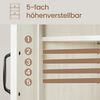 VASAGLE LIRY Kollektion - Aufbewahrungsschrank im Landhausstil, Badschrank mit Türen, freistehender Küchenschrank, verstellbare Ablagen, Esszimmer, Wohnzimmer Bild 3