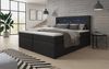 Boxspringbett Reposito mit LED, USB und Stauraum 200x200 Schwarz H2 (bis 70kg) Bild 2