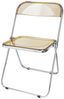 JEOBEST Klappstuhl Gartenstuhl, Klappsessel für Esszimmer, Wohnzimmer, (1 St) Acryl Ransparenter Klappstuhl für Bankett Bild 4