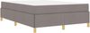 vidaXL Bettrahmen mit Matratze Taupe 140 x 200 cm Stoff 3398945 Bild 4