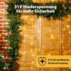 SALCAR LED Lichtervorhang Außen 2x2m Bild 4