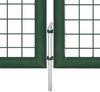 vidaXL Gartentor aus Stahl 350 x 100 cm Grün 144305 Bild 4