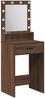 vidaXL Schminktisch Braun Eichen-Optik 50 x 41 x 135 cm Holzwerkstoff 865097 Bild 2