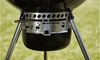 Weber 'Kettle E-5730' Holzkohlegrill, Stahl Schwarz, 107 cm x 65 x 67 cm Bild 5