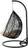 Hängesessel Torn (Farbe: Schwarz / Kissen: Beige) Bild 3