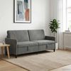 vidaXL Sofa mit Stauraum Dunkelgrau 192 x 78 x 87 cm Polyester 42036990 Bild 3