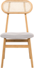 Esszimmerstuhl 2er Set FALLON Holz Hellbraun Hellgrau Bild 5